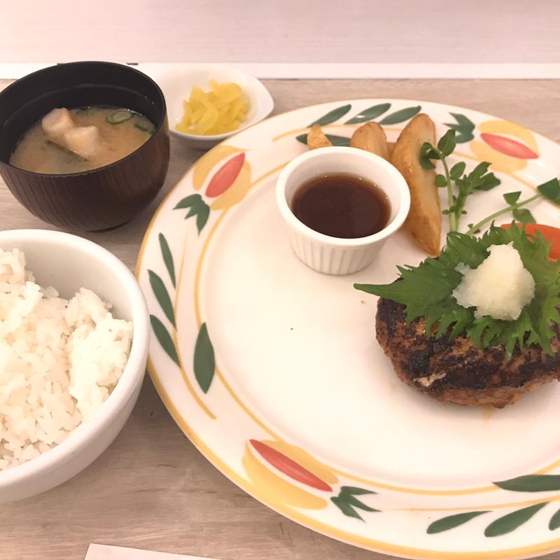 和風おろしハンバーグ(＋和食セット)(とくら ルクア大阪店)