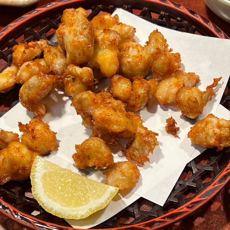 軟骨のピリ辛揚げ(たよし 南海通り店)