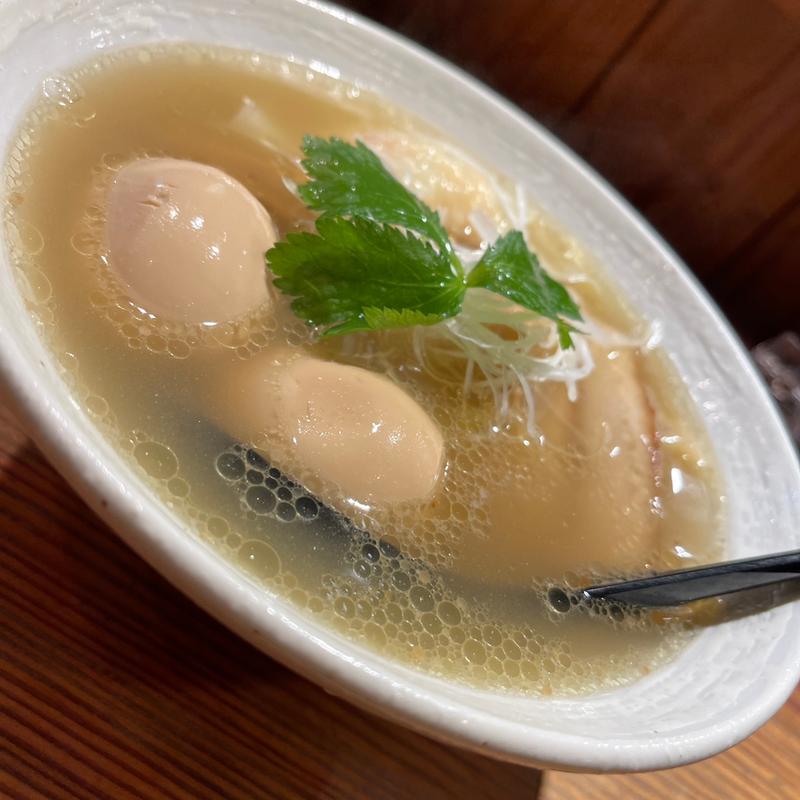 特製塩らーめん(＋味玉)(純手打ち 麺と未来)