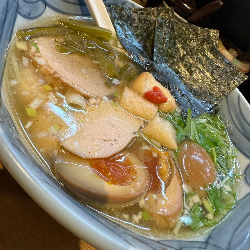 特選塩らーめん(T煮玉子)(らーめん しおの風)