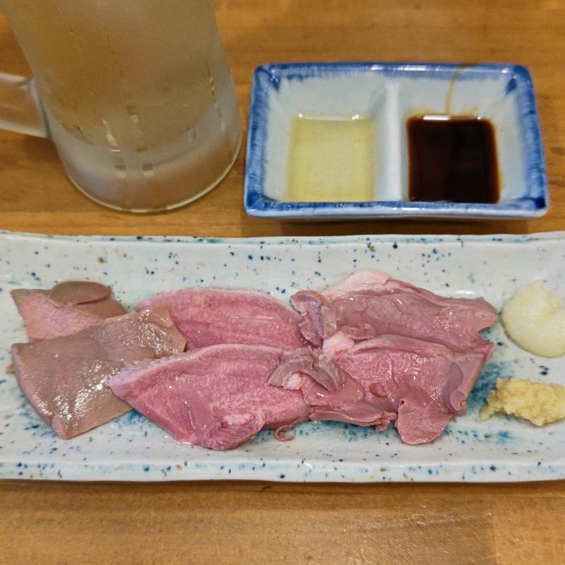 とん刺し盛合せ(大衆酒場 ホームベース ぴおシティ桜木町店)