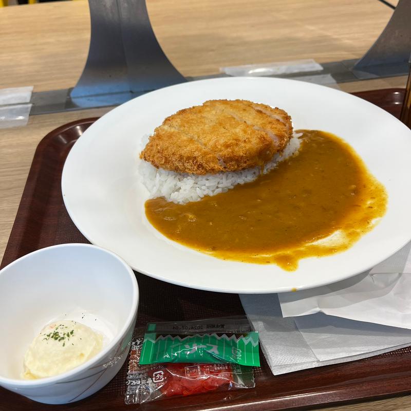 チキンカツカレー(カレーショップ C&Cダイニング)