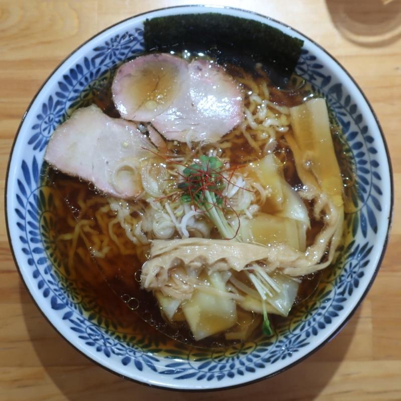 ワンタン麺(手打中華 まことのどんぶり)