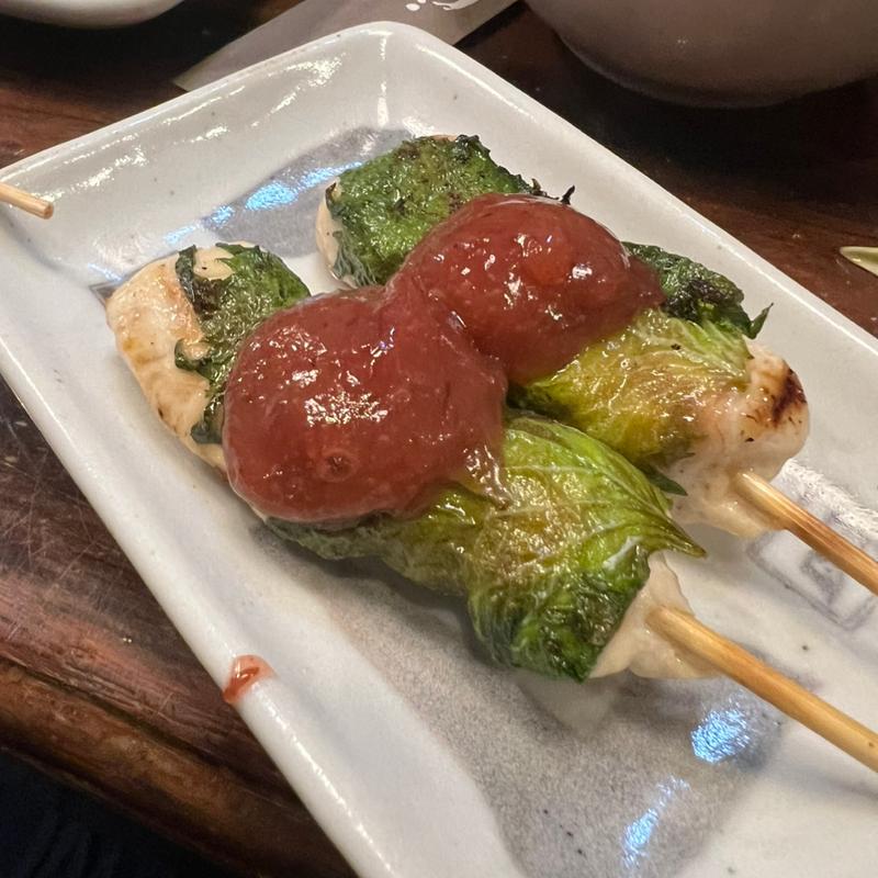 しそ巻き(やきとり大吉 三木緑ヶ丘店)