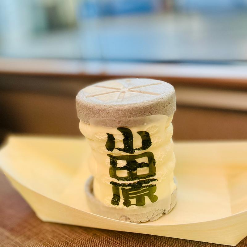 小田原提灯ソフト(大雄山線駅舎プリン ２号店（小田原駅自由通路）)