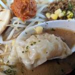 辛みそ海老ワンタン麺(花鳥風月)