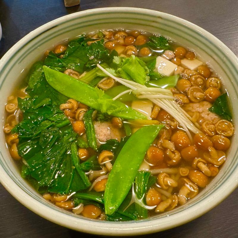 なめこそば(松翁)