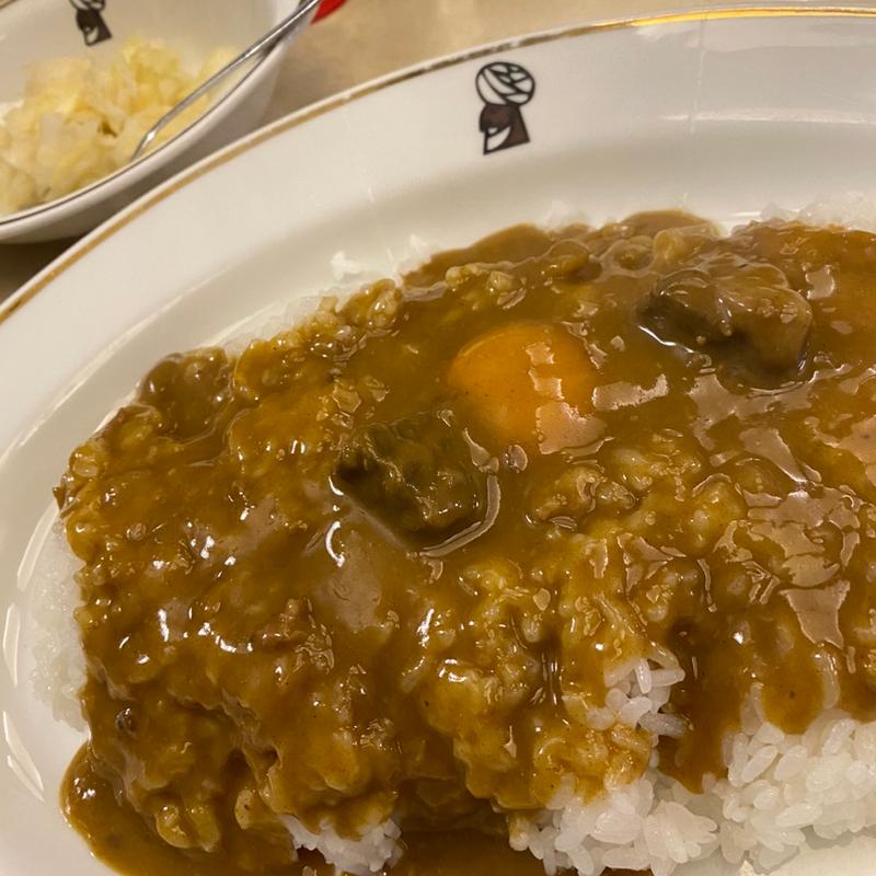 インデアンカレー+タマゴ入り+ご飯大盛り(インデアンカレー 南店)