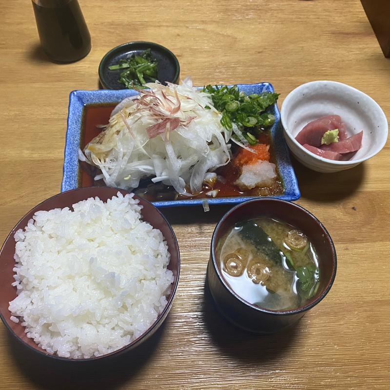 とんかつ定食　ポン酢(さんだお )