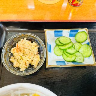 小鉢【卯の花、糠漬け】(むじな庵本店)