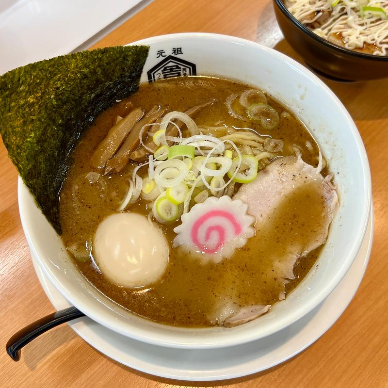 味玉中華そば(つけ麺 舎楽 博多本店(2/19オープン))