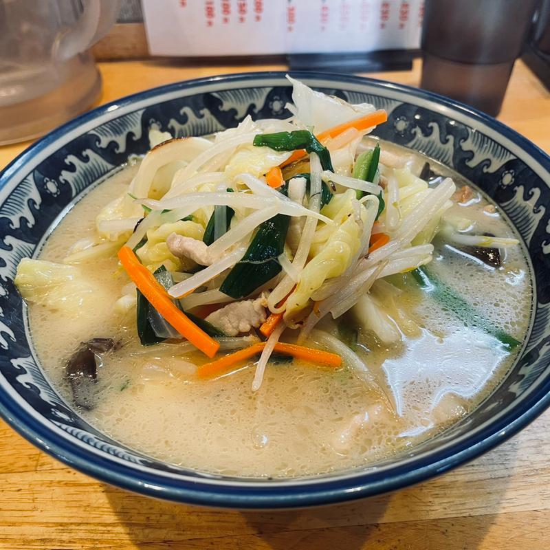 タンメン(大衆中華 山水)