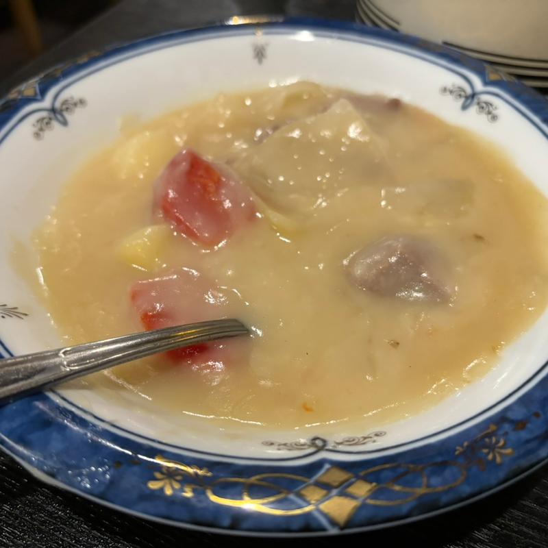 シチュー(広島風お好み焼き れんが亭 三丁目店 （れんがてい）)