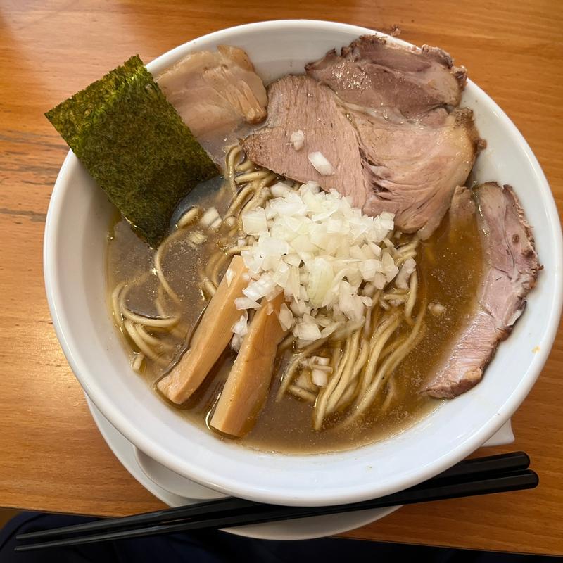 煮干そば（大）(煮干そば とみ田)