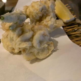 白子の天ぷら(江戸蕎麦にのの)