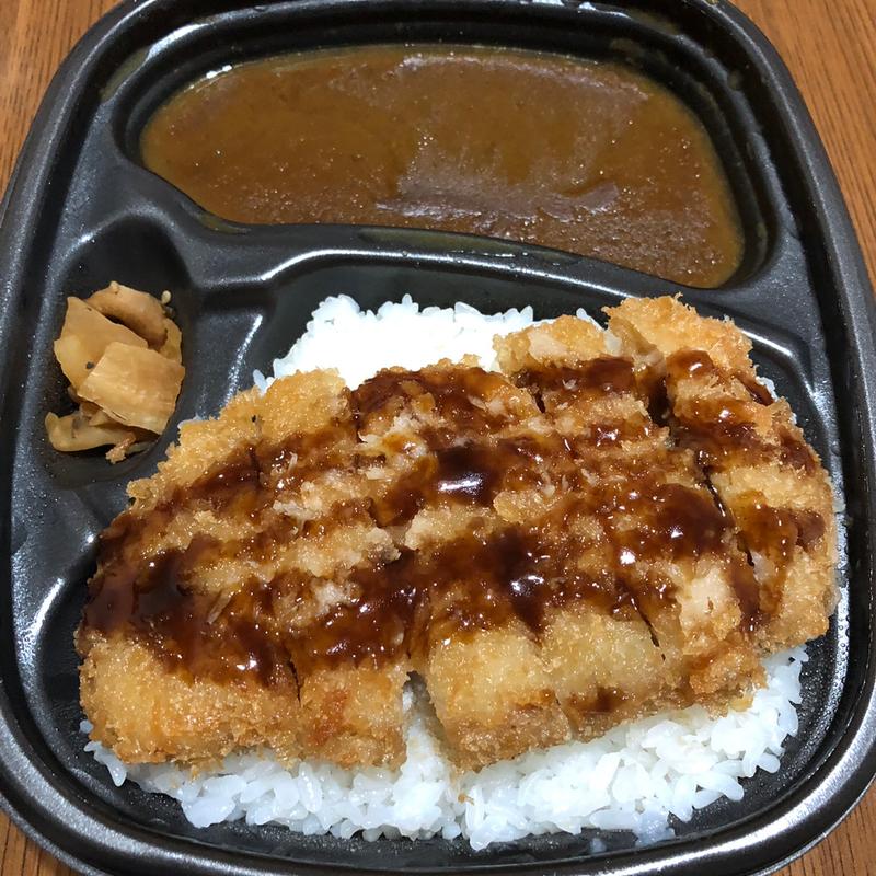 ロースカツカレー【大盛】(ほっともっと 足利八幡店)
