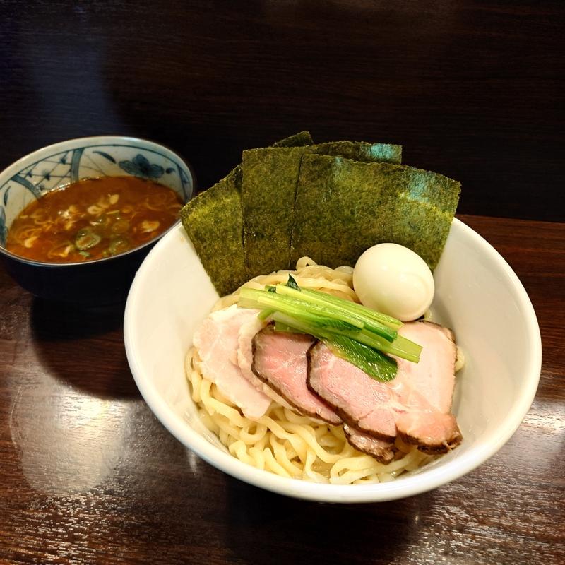 濃厚カニつけそば特製(麺屋ルリカケス)