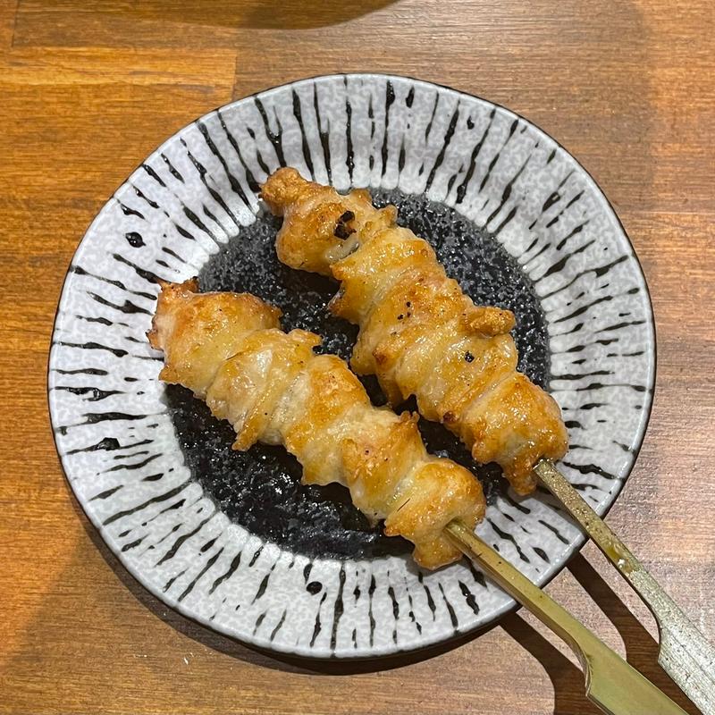 ぼんじり(炭火焼き鶏 串焼きホルモン居酒屋 月のあかり 野田阪神本店)