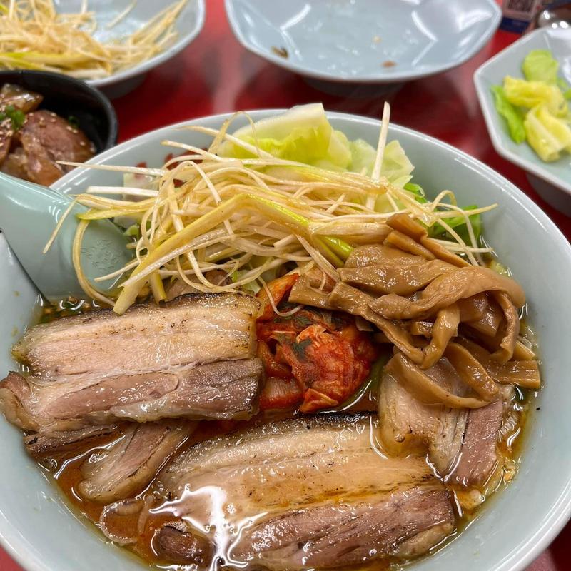 旨辛ラーメン(ラーメン山岡家 厚木店)