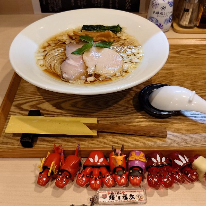 川俣シャモ醤油ラーメン(麺処 隆)