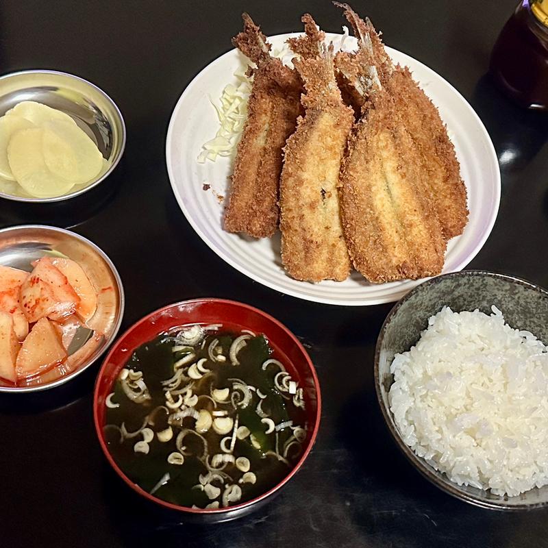 いわしフライ定食(ベルクス 東墨田店)
