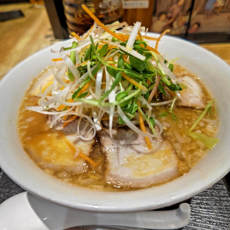 10種野菜のポカポカ味噌ラーメン(喜多方ラーメン 坂内 石川町店)
