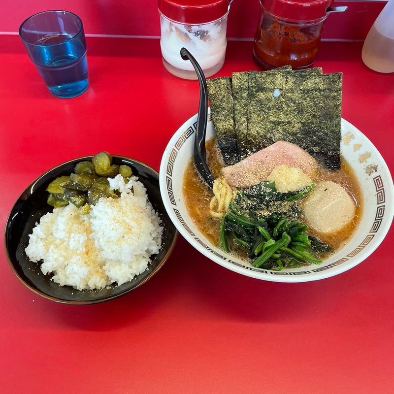 らーめん並(家系らーめん佐々喜家)