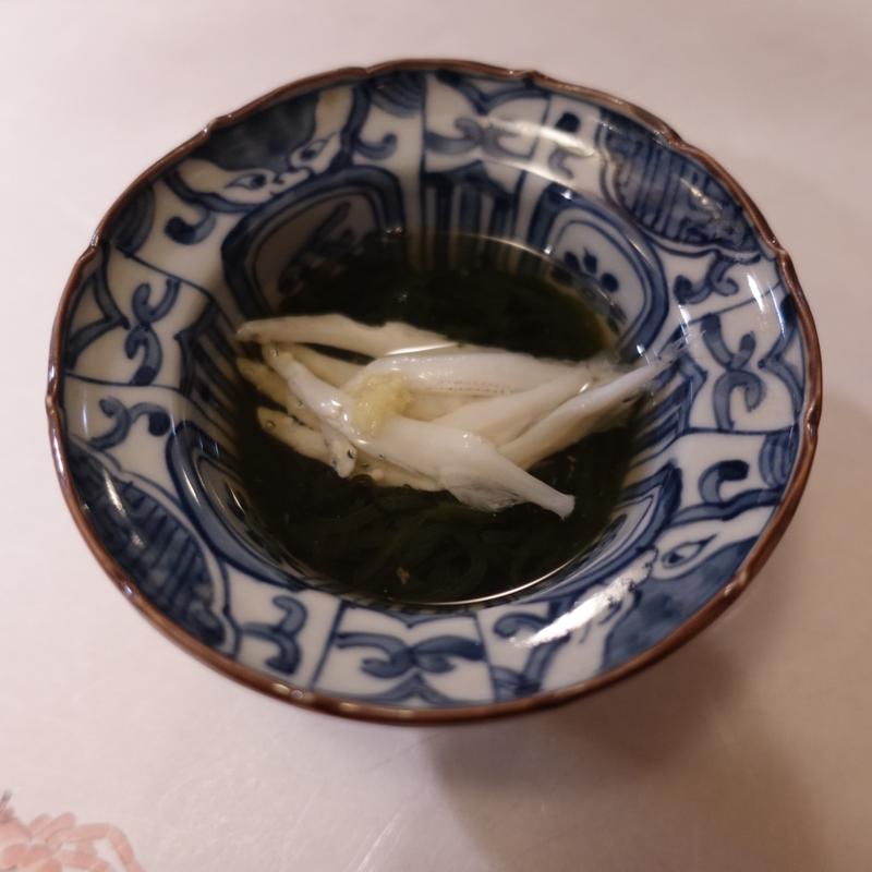 白魚と海素麺(ひろ作 （ひろさく）)