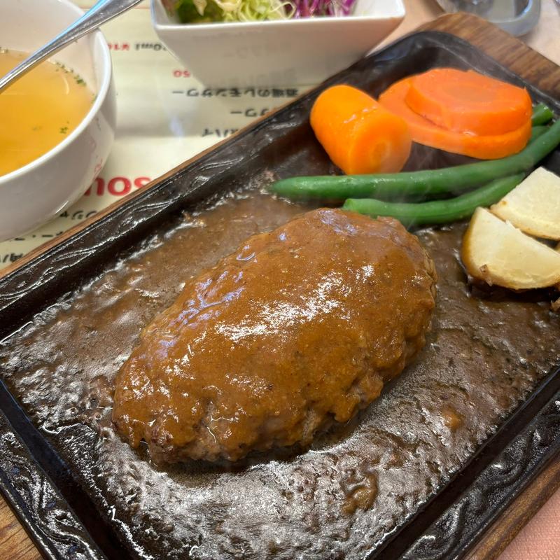 ハンバーグステーキ（レギュラー）(100％ビーフハンバーグ グリル・ラクレット)