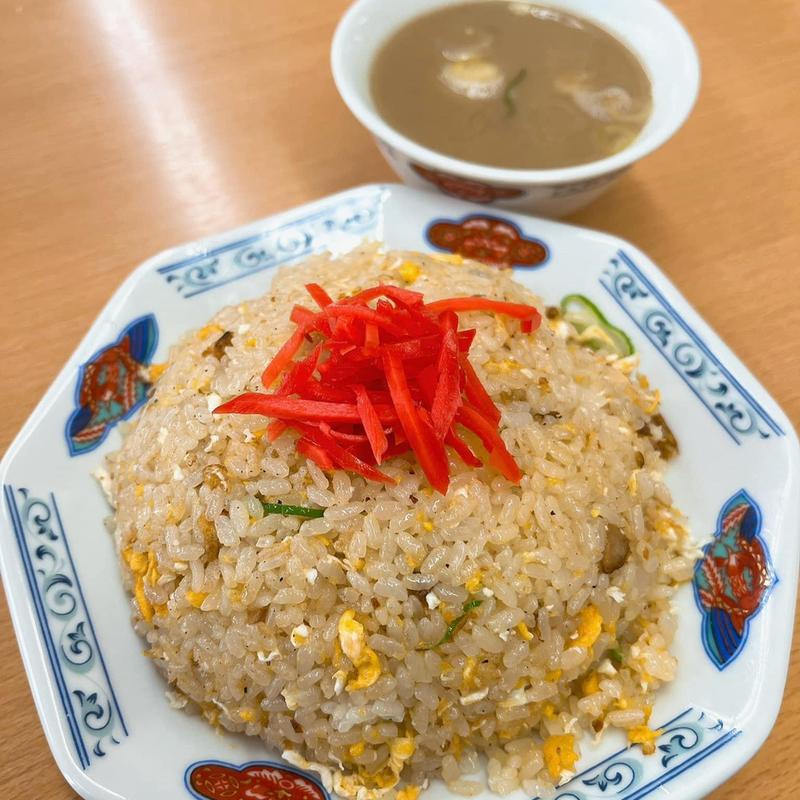 チャーハン 並 スープ付き(オーモリラーメン 新井店 )