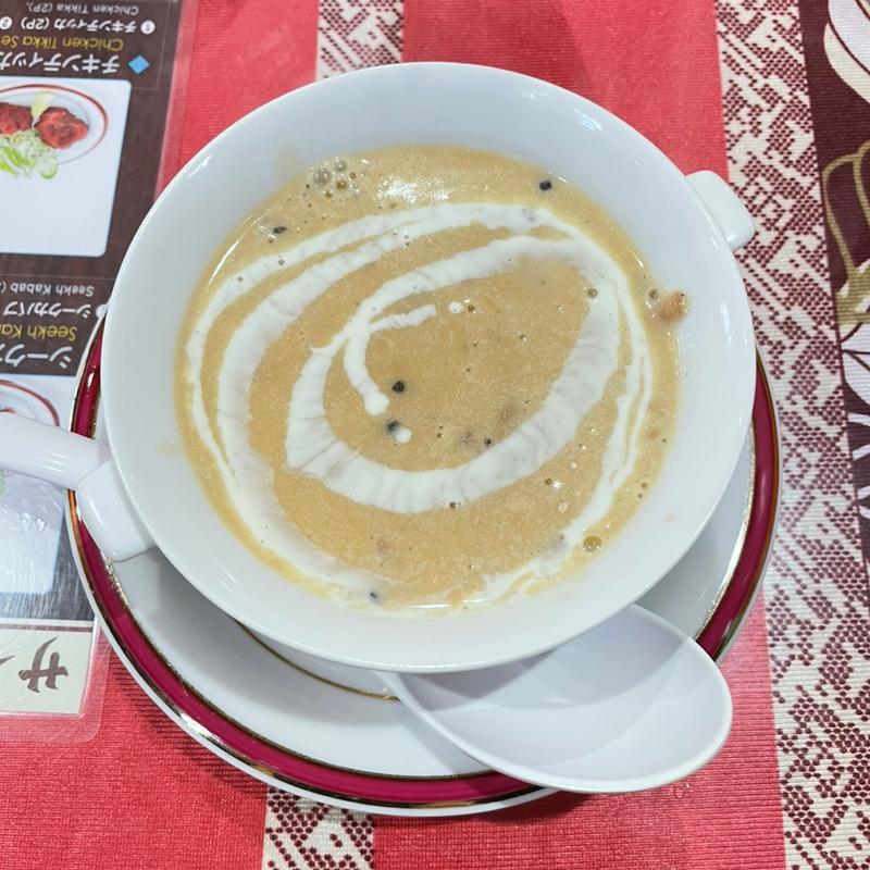 チキンスープ(アビスカ ネパール料理)