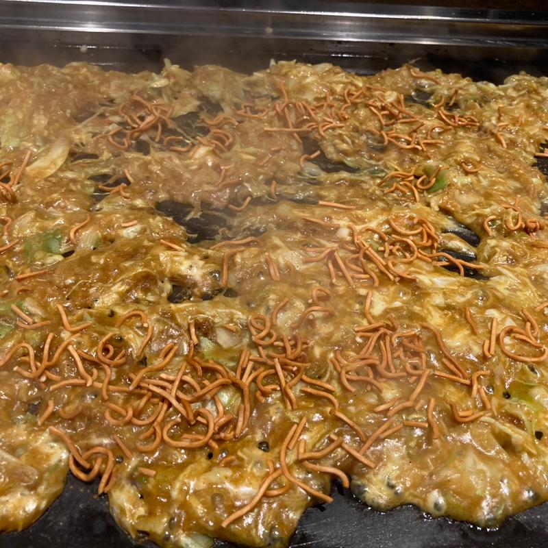 ベビチーズカレーもんじゃ(月島もんじゃ てっぱん登戸店)