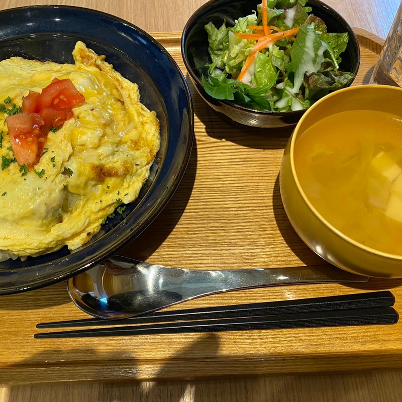 マメフク御膳（なすとミートソースオムレツのせ）(Mamefuku)