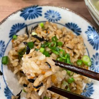 神里そば ジューシーセット(神里そば)