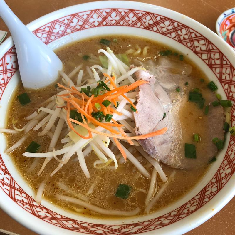 味噌ラーメン(めん丸 塩山店)