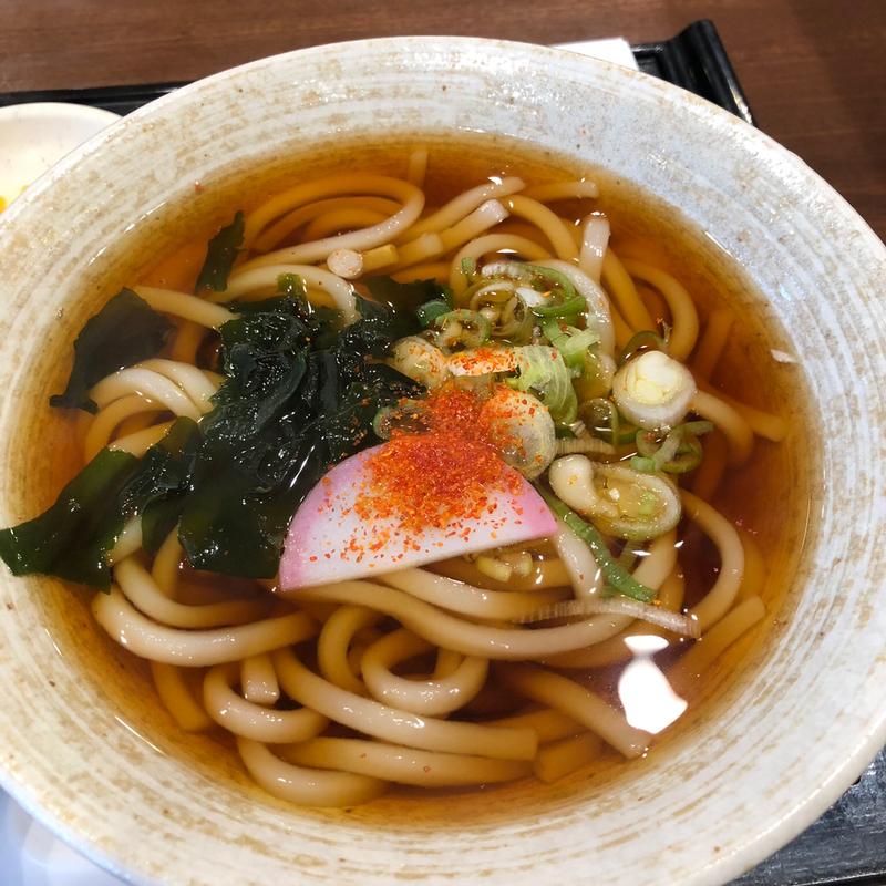 かけうどん(ショッピングコーナー 内津峠PA 下り)