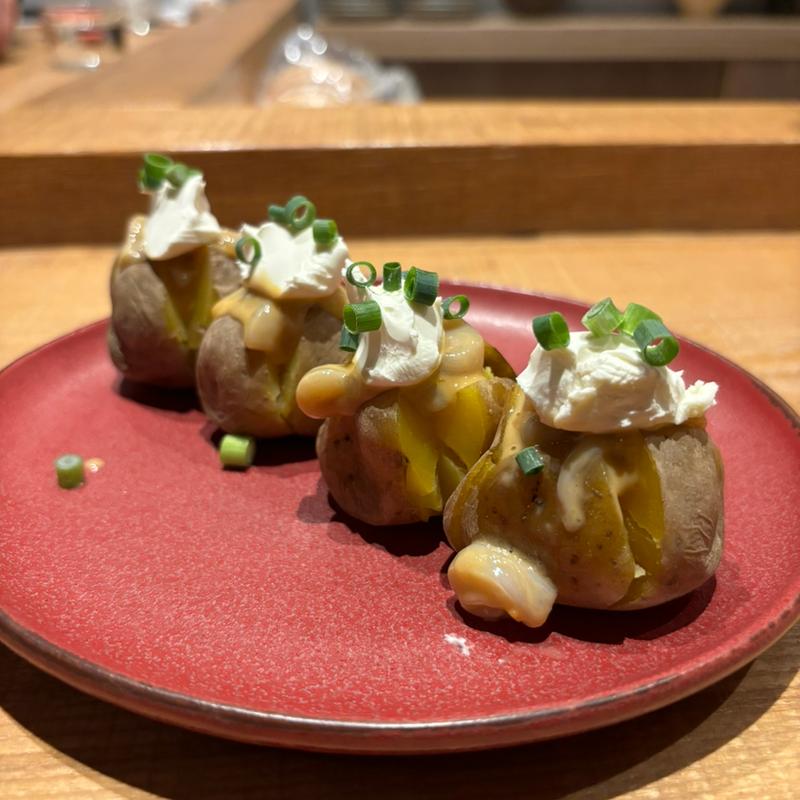 インカのめざめロースト　塩辛とサワークリーム(tsugumi)