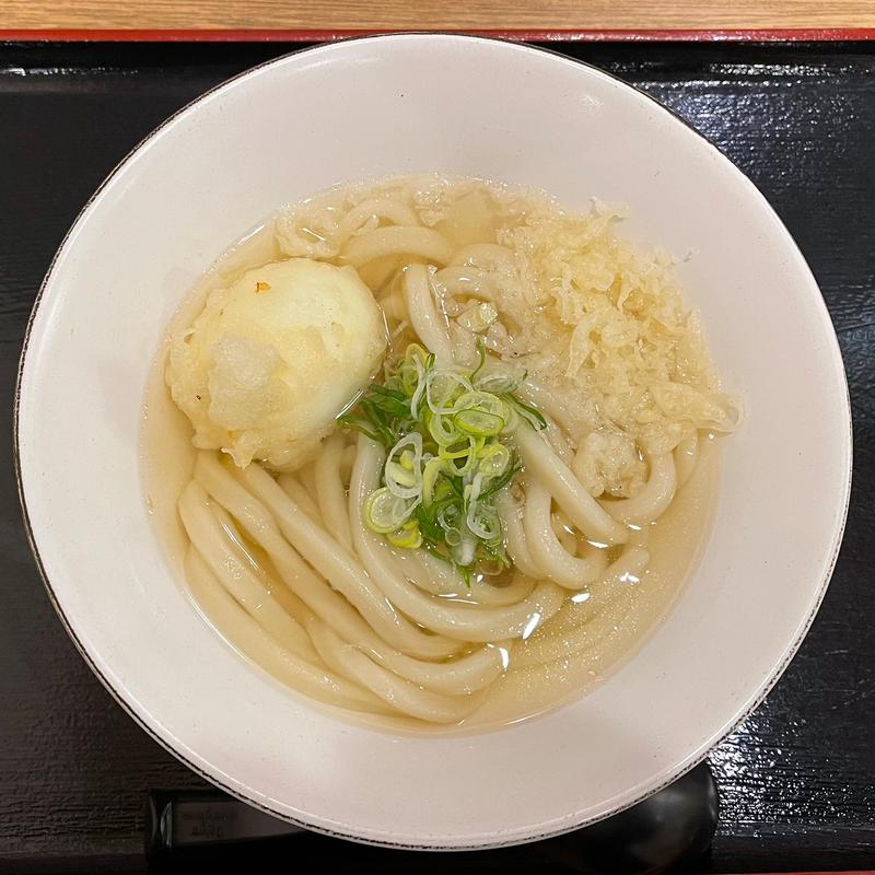 かけうどん(讃岐うどん寿)