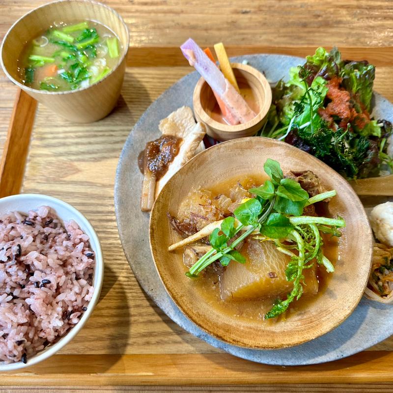 Raku定食A(農家Cafe Raku)