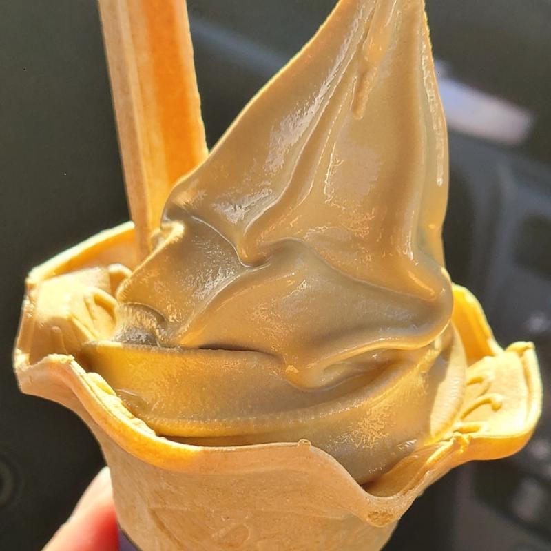 ほうじ茶ソフト(ミニストップ)