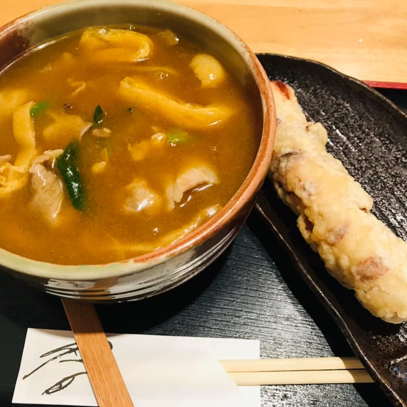 豚ちくかれーうどん(かれーうどん椿)