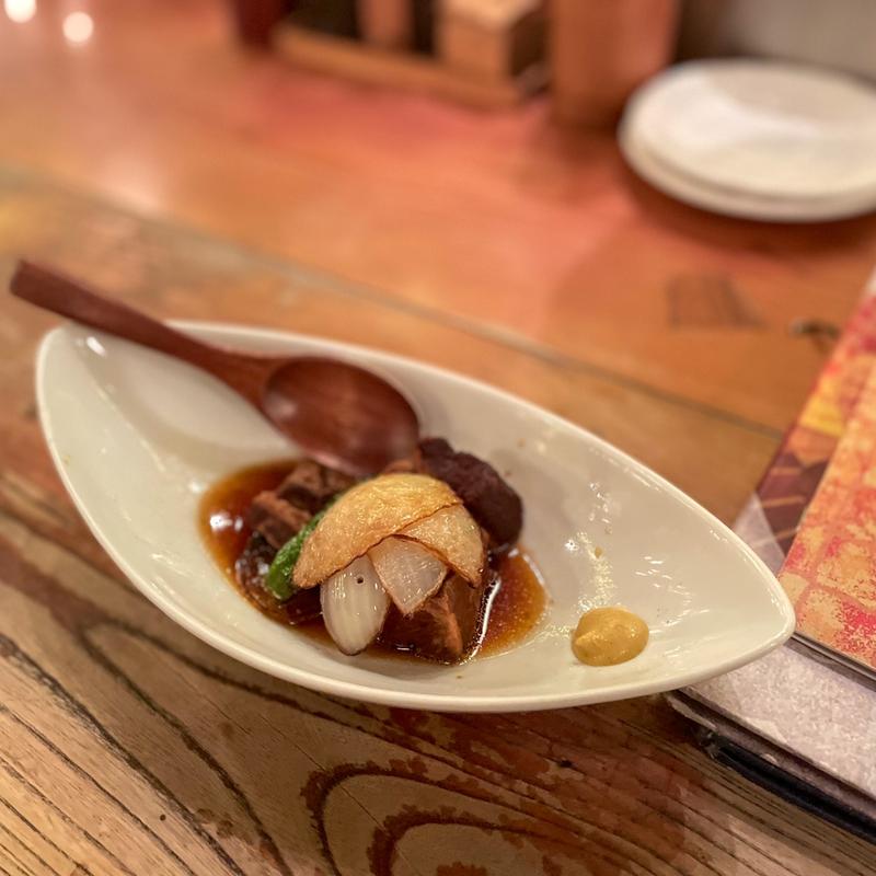 特製豚の角煮(権八 西麻布 （GONPACHI）)