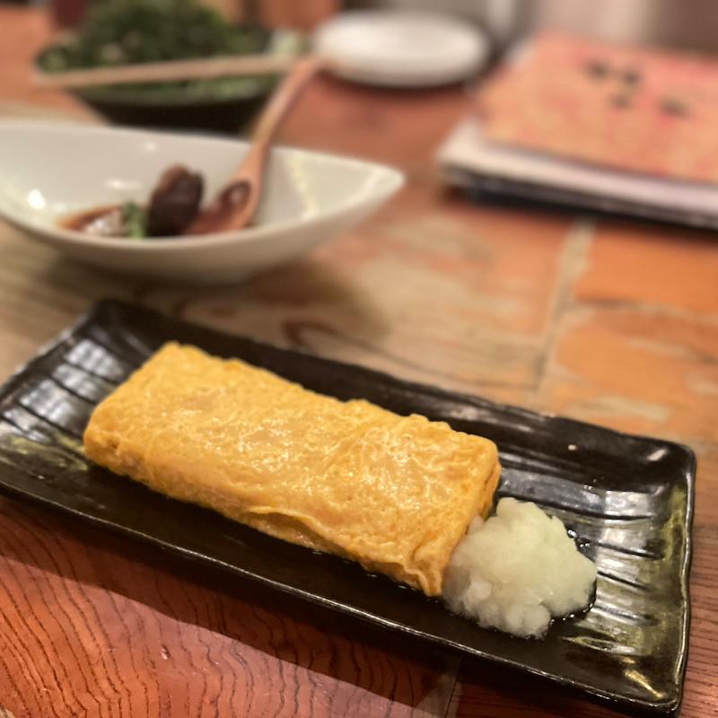 名物!!だし巻きたまご(権八 西麻布 （GONPACHI）)