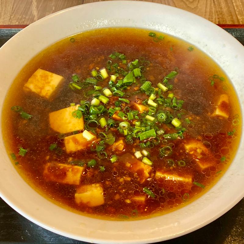 麻婆ラーメン(ハーフ)(味の店　こだま食堂 )