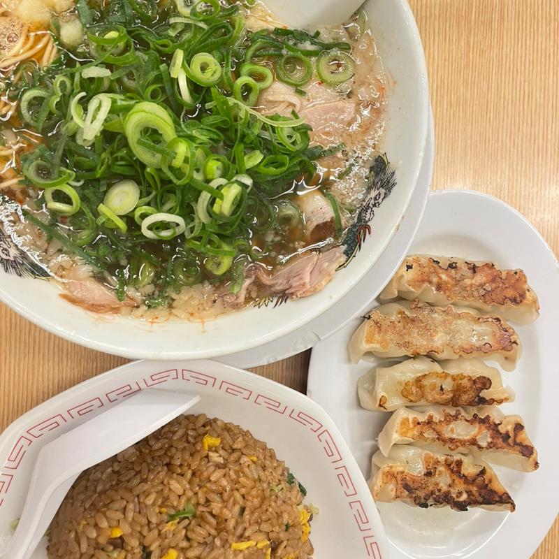 チャーハン定食(来来亭 花田店)