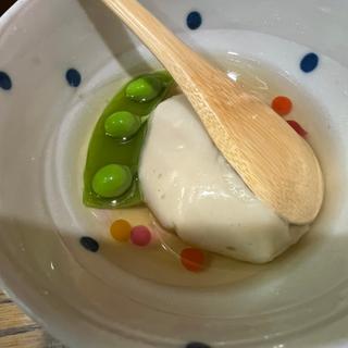 胡麻豆腐(よもぎ)
