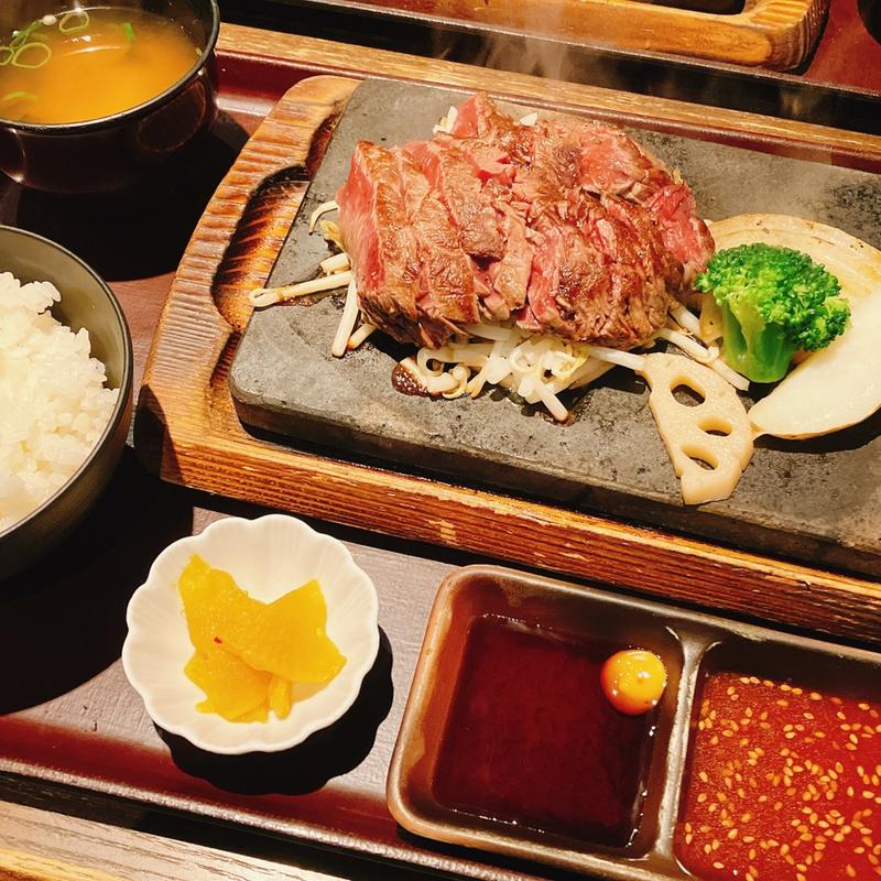 えん家ステーキ御膳(えん家 姫路飾磨店)