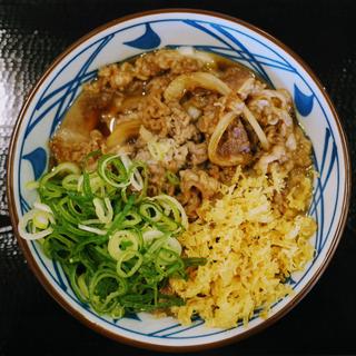 肉うどん(丸亀製麺筑後)
