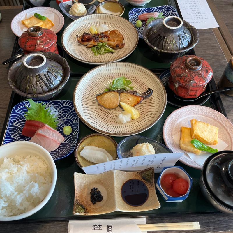 笠庵もてなし御膳(笠庵 （カサアン）)