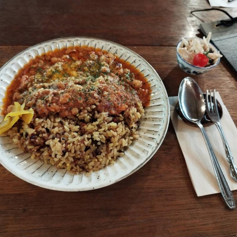 16穀米のスパイス豆カレー(アンティークカフェロード)